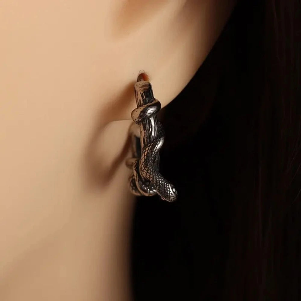 Coiled Snake Earrings Snakes Store™