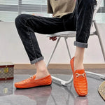 Orange Snake Moccasins - Vignette | Snakes Store