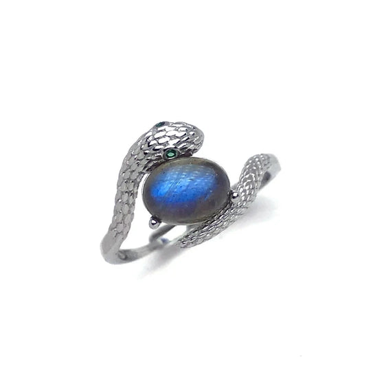 Opal Snake Ring Snakes Store