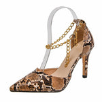 Snake Print Pumps - Vignette | Snakes Store