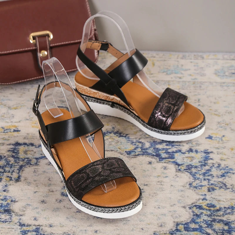 Snakeskin Platform Sandals Snakes Store