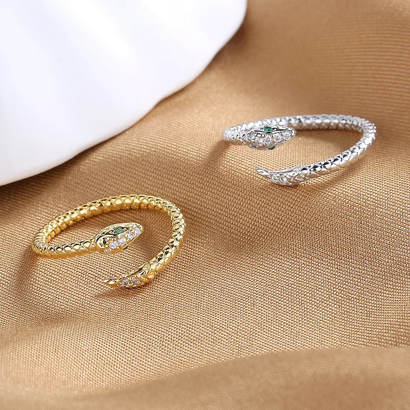 Diamond Snake Engagement Ring Snakes Store