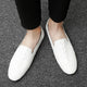 White Snake Loafers White Split Leather Snakes Store