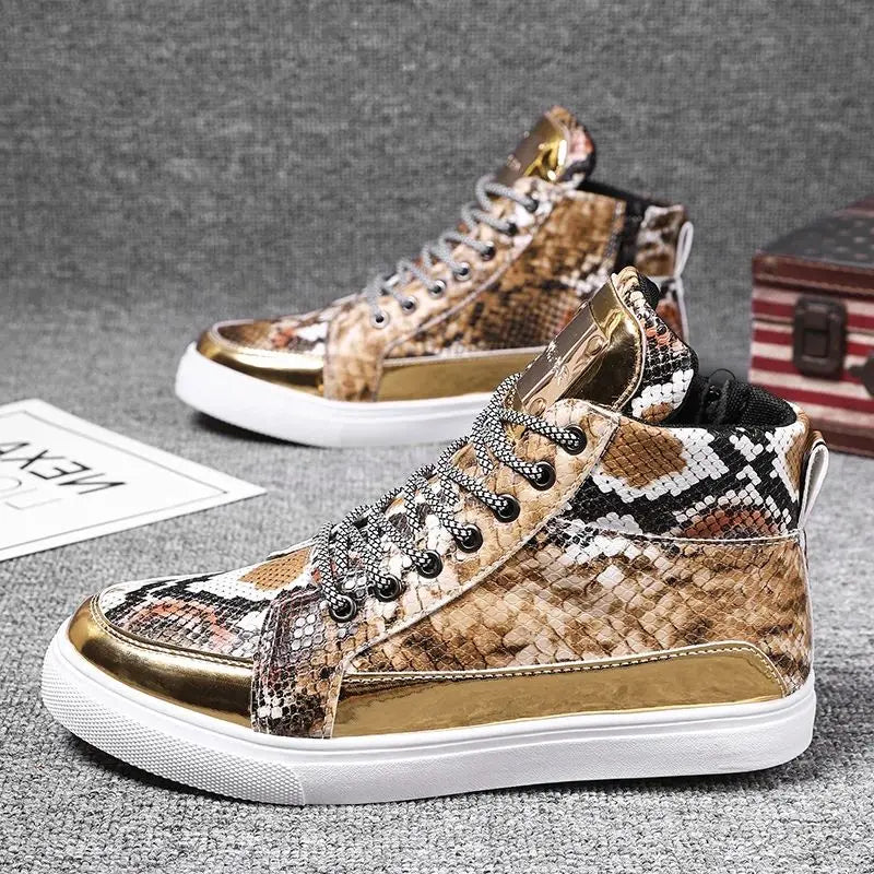 Python Skin Sneakers Snakes Store