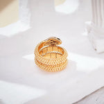 Spiral Snake Ring - Vignette | Snakes Store