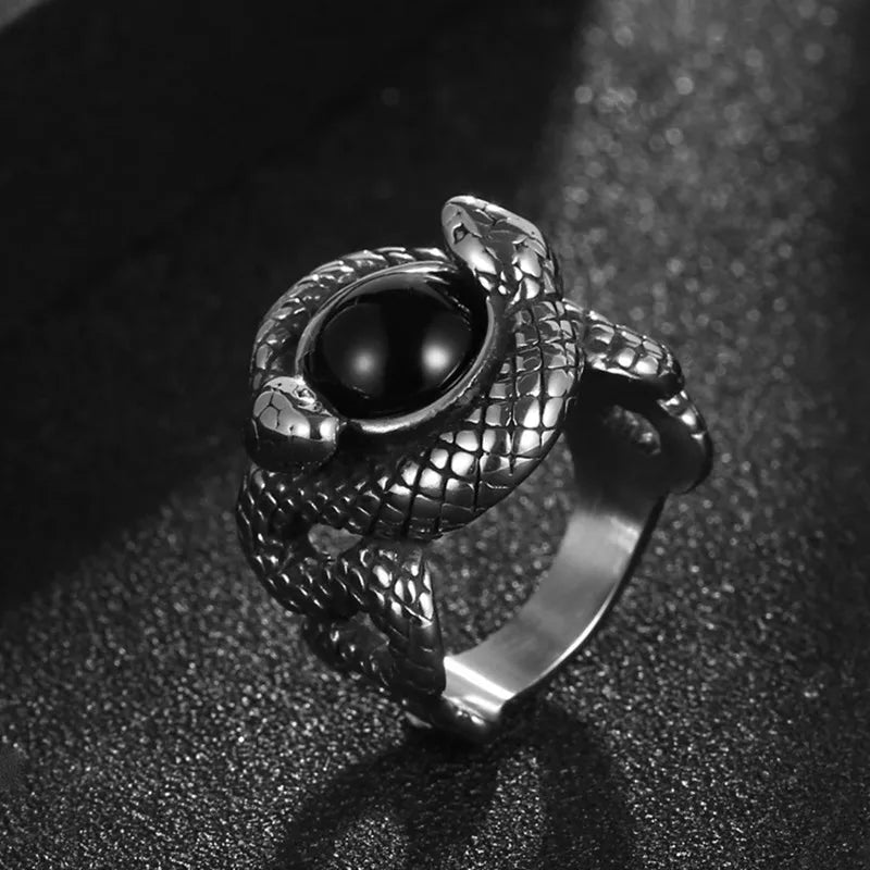 Matching Snake Rings Vintage Double Snake Ring | Snakes Store™