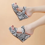 Snakeskin Platform Wedges - Vignette | Snakes Store