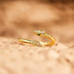 Snake Eye Wedding Ring - Vignette | Snakes Store