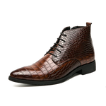 Brown Snakeskin Boots - Vignette | Snakes Store