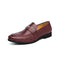 Snake Leather Shoes Mens Red Split Leather Snakes Store™