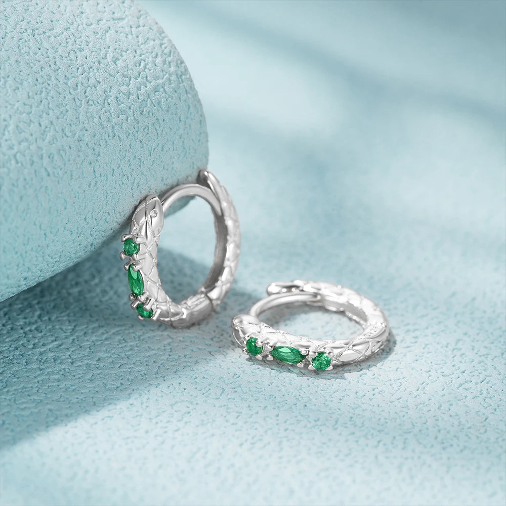 Emerald Snake Earrings Snakes Store™