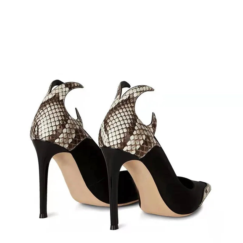 Python Skin Pumps Snakes Store