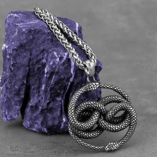 Ouroboros Necklace Snakes Store™