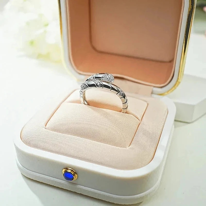 Diamond Snake Wedding Ring Snakes Store