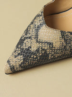 Snake Leather Pumps - Vignette | Snakes Store