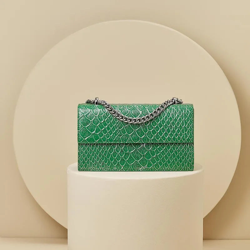 Snake Shoulder Bag green (20cm<Max Length<30cm) Snakes Store