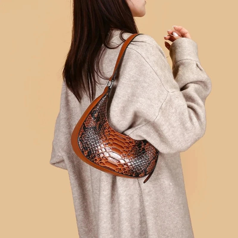 Brown Snake Skin Bag Snakes Store