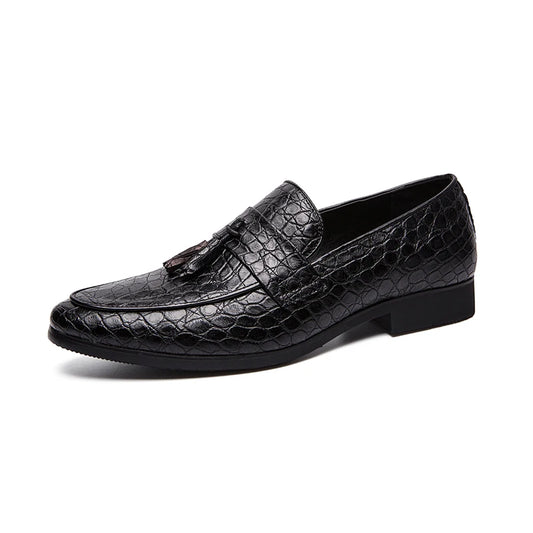 Men's Snake Loafers