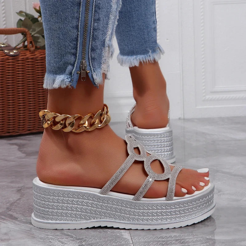 Grey Snakeskin Wedges Snakes Store