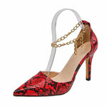 Snake Print Pumps - Vignette | Snakes Store