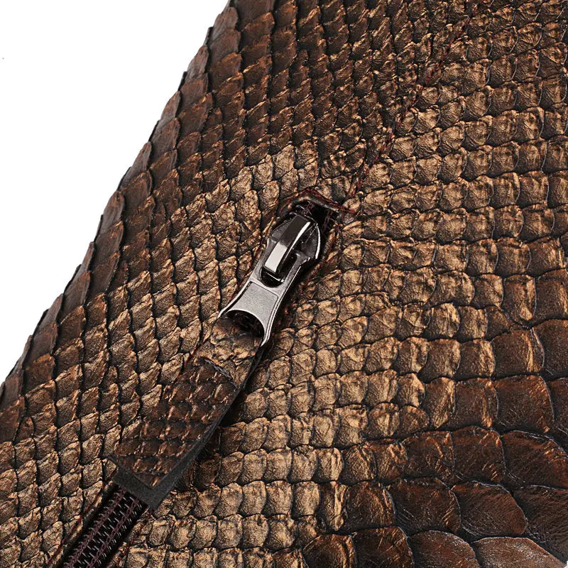 Brown Snakeskin Cowgirl Boots Snakes Store