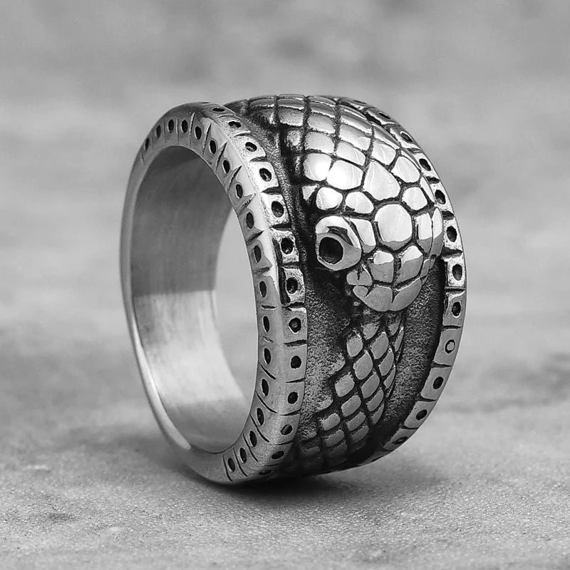 Snake Biker Ring Snakes Store