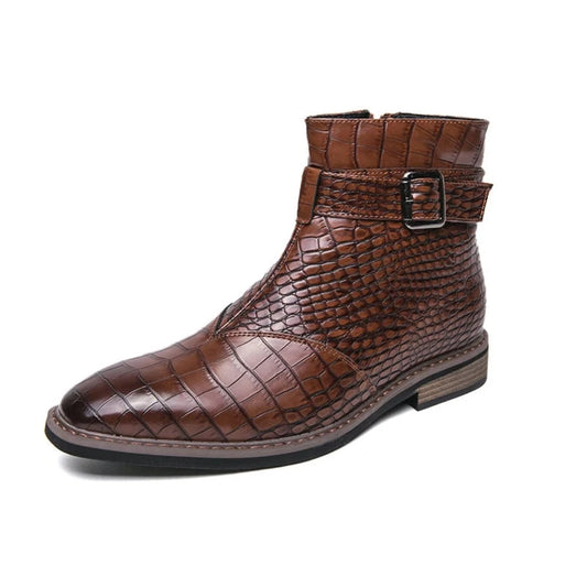 Mens Snakeskin Boots