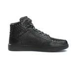 Black Snake Skin Sneakers - Vignette | Snakes Store