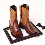 Vintage Snakeskin Cowboy Boots - Vignette | Snakes Store