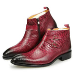 Red Snakeskin Boots - Vignette | Snakes Store