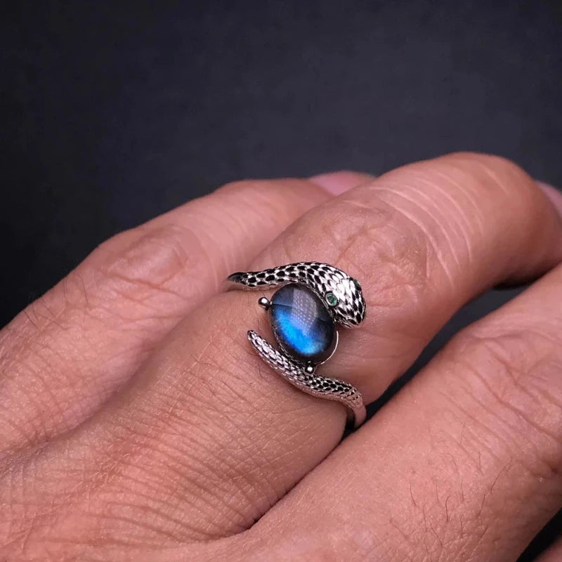 Opal Snake Ring Snakes Store