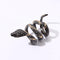 Mens Diamond Snake Ring Snakes Store