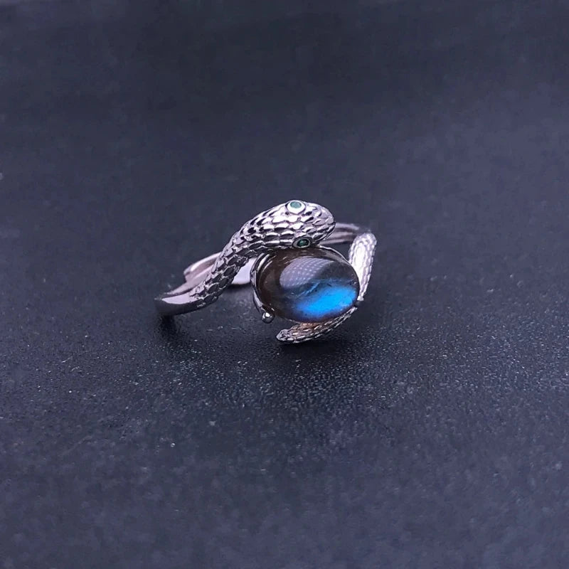 Opal Snake Ring Snakes Store