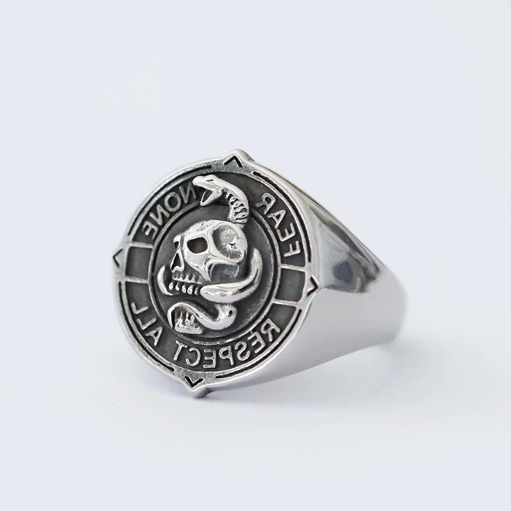 Mens Vintage Snake Ring Snakes Store