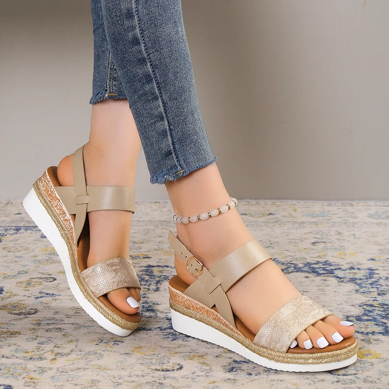 Snakeskin Platform Sandals Snakes Store