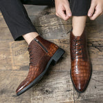 Brown Snakeskin Boots - Vignette | Snakes Store