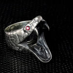 Open Mouth Snake Ring - Vignette | Snakes Store