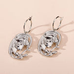 Silver Medusa Earrings - Vignette | Snakes Store