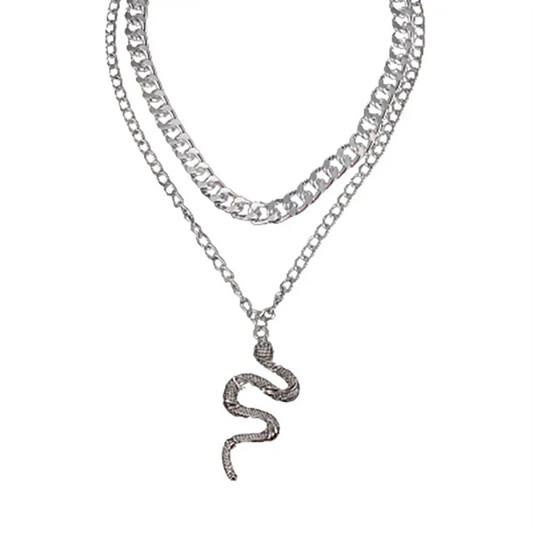Silver Pendant Snake Chain Snakes Store™