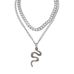 Silver Pendant Snake Chain - Vignette | Snakes Store