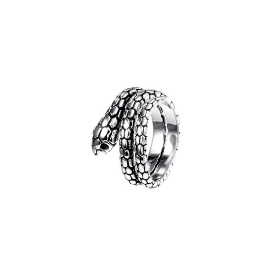Silver Snake Wrap Ring Silver Snakes Store™
