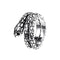 Silver Snake Wrap Ring 316L Stainless Steel Snakes Store™