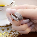 Simple Snake Ring Silver - Vignette | Snakes Store