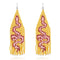 Snake Beaded Earrings Yellow and Red Fits for all 316L Stainless Steel Snakes Store™