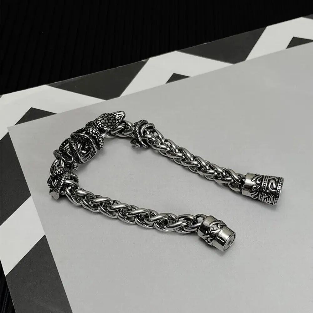 Snake Chain Bracelet Charms Snakes Store™