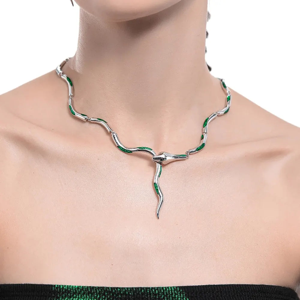 Snake Chain Choker Necklace Snakes Store™