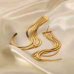 Snake Chain Drop Earrings - Vignette | Snakes Store