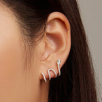 Snake Crawler Earrings - Vignette | Snakes Store