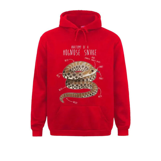 Snake Discovery Hognose Hoodie Red Snakes Store™