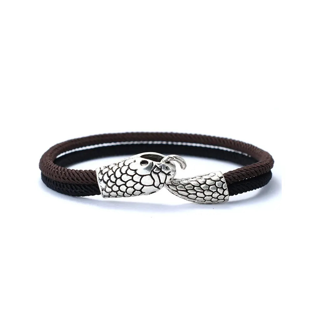 Snake Friendship Bracelet Black Brown Snakes Store™